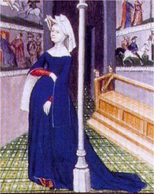 Original image of Christine de Pizan